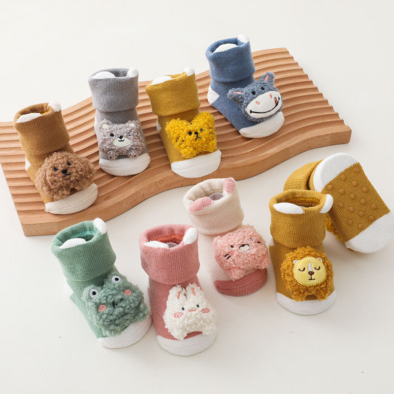 Unisex Baby Socks Non Slip - Sơ Sinh Bé Gái Bé Trai