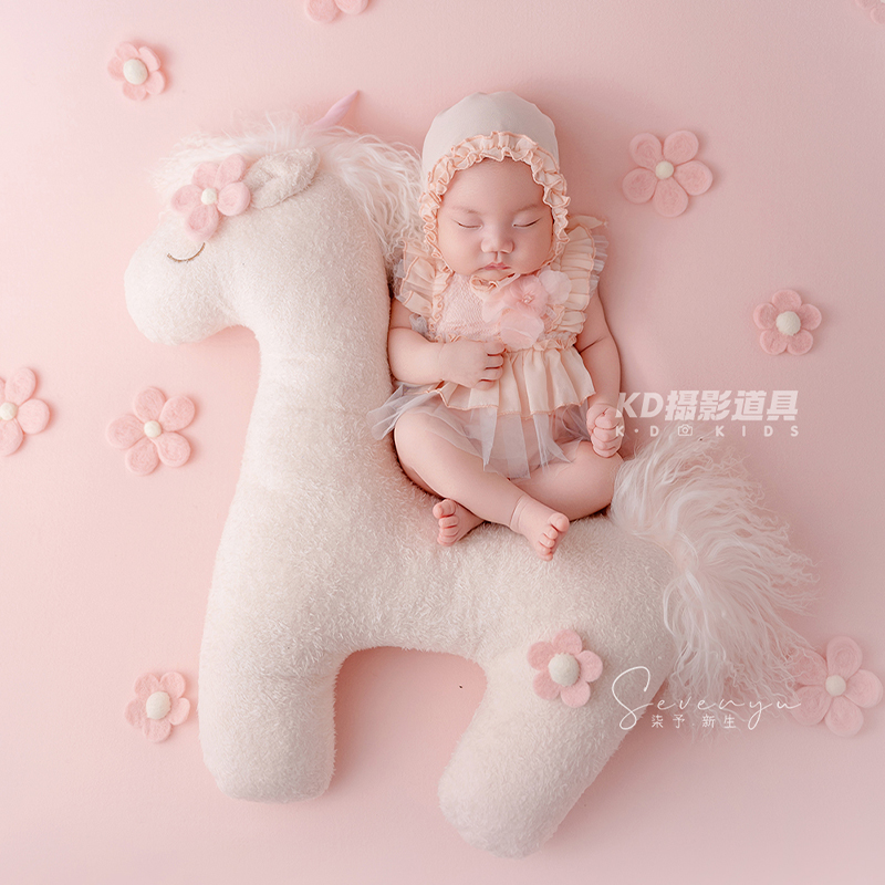 Cute Unicorn Theme Newborn Pho - đánh giá và giá Infant Photography Props Outfit