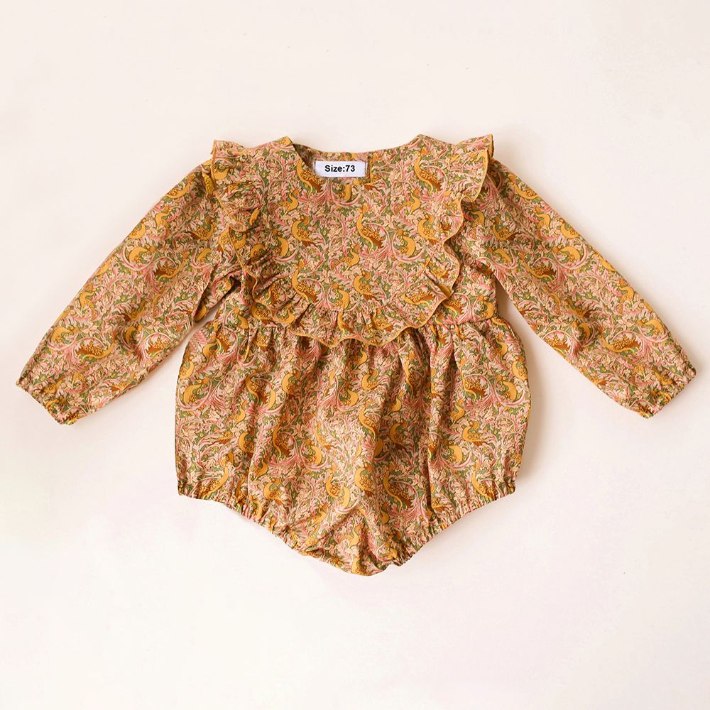 Quần Áo Bé Gái Cho 0-2Y Mùa Xu - đánh giá và giá Newborn Baby Girl Romper Floral