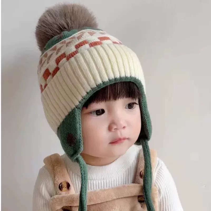 Ear Protection Baby Beanie Cap - đánh giá và giá Infant Beanie Hat With Ears