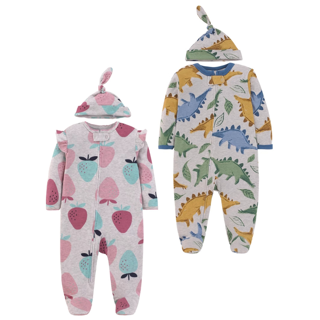Newborn Baby Pure Cotton Rompe - đánh giá và giá Cotton Baby Onesies Zipper