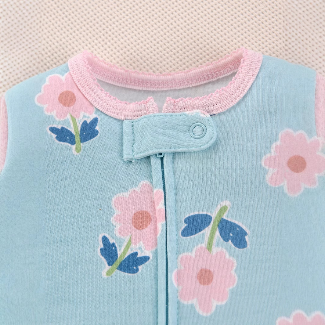Newborn Baby Pure Cotton Rompe - đánh giá và giá Cotton Baby Onesies Zipper