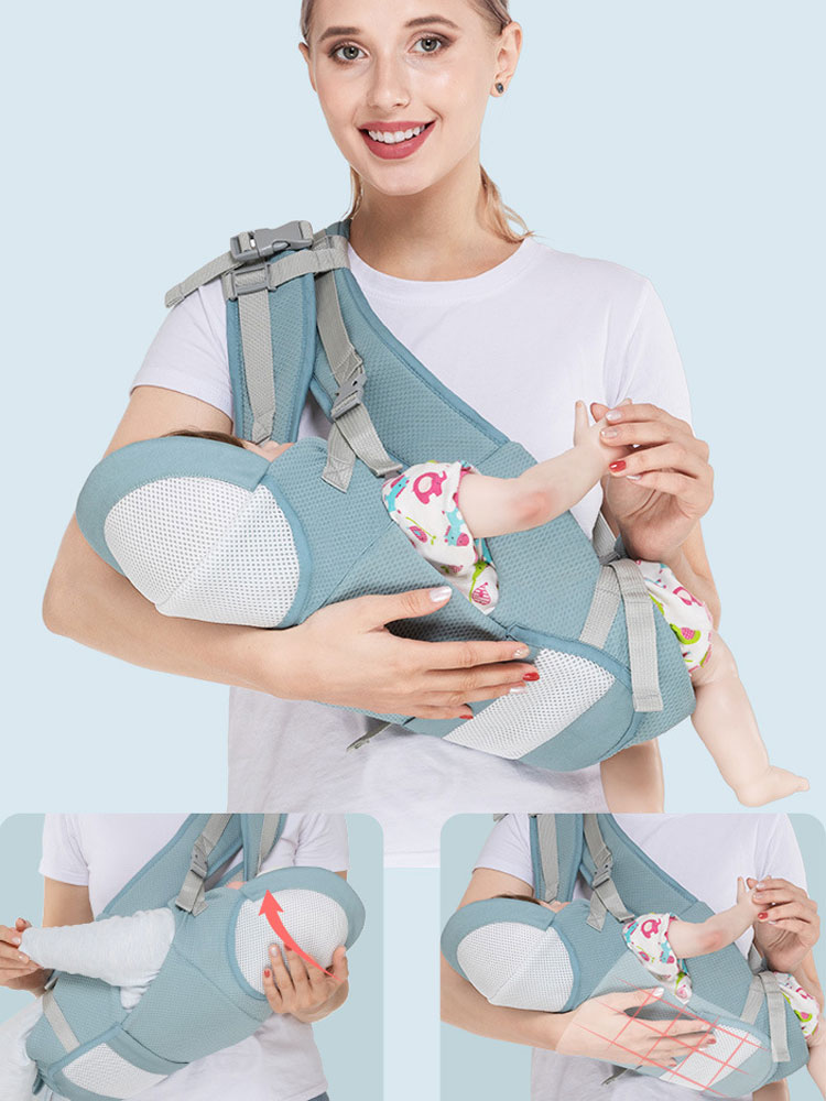 Baby Carrier With Waist Stool  - đánh giá và giá Ergonomic Baby Carrier Newborn To Toddler