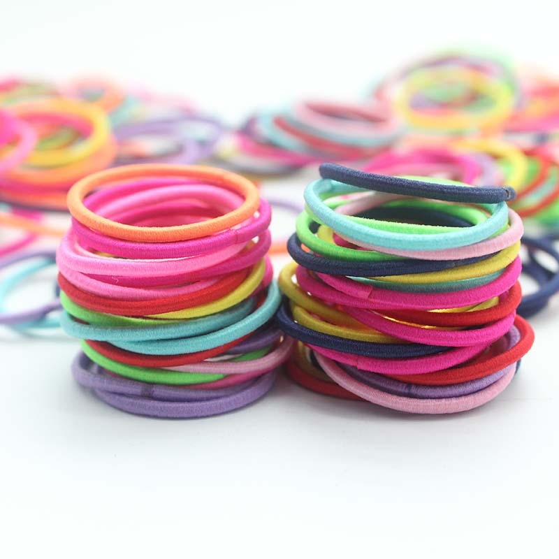100pcs tóc ban nhạc cô gái kẹo - đánh giá và giá Baby Gear