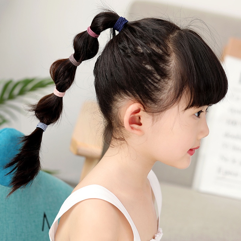 100pcs tóc ban nhạc cô gái kẹo - đánh giá và giá Baby Gear