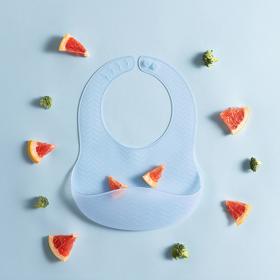 1pc BabySilicone Jelly Bib Ult - đánh giá và giá Waterproof Baby Bibs Silicone