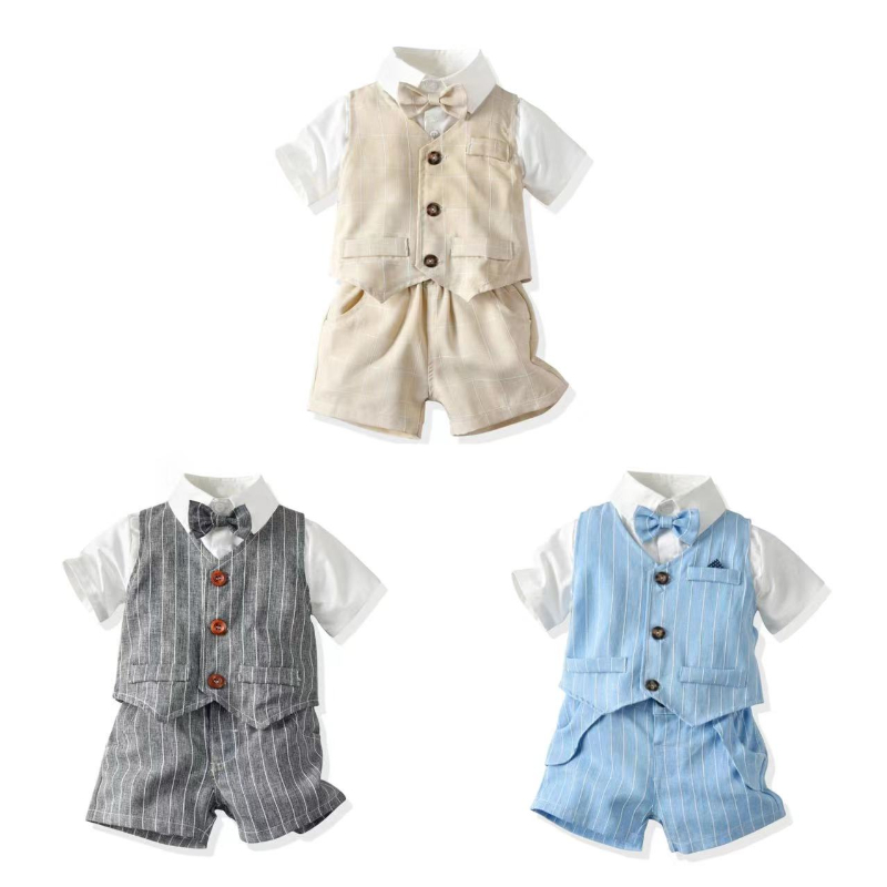 Infant British Gentleman Outfi - đánh giá và giá Baby Boy Suit Set Baptism