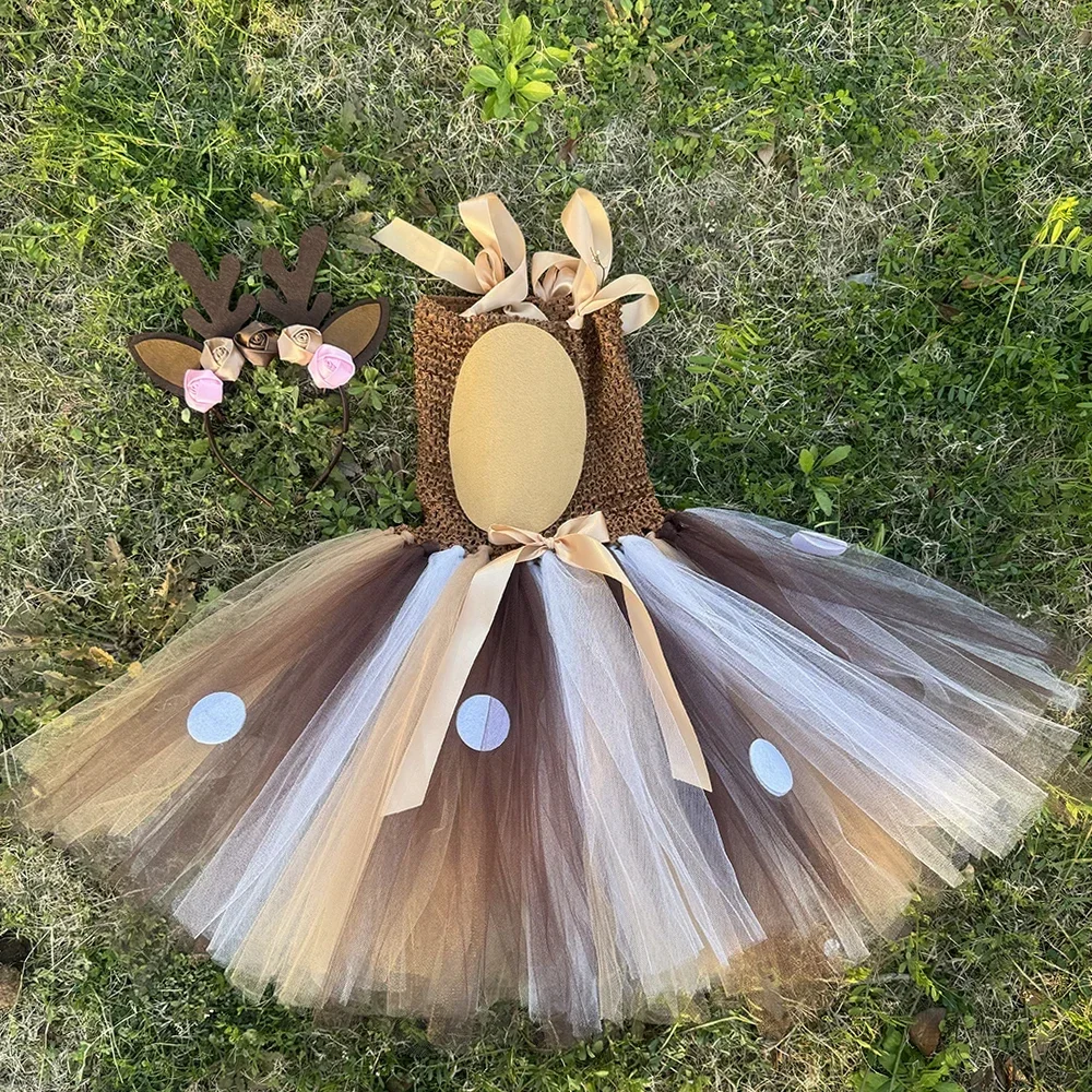 Deer Tutu Dress Girl Christmas - đánh giá và giá Baby Gear