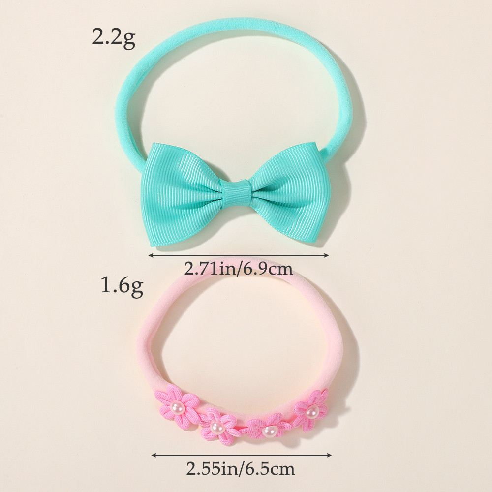15Pcs Ribbon Bowknot Elastic H - đánh giá và giá Baby Gear