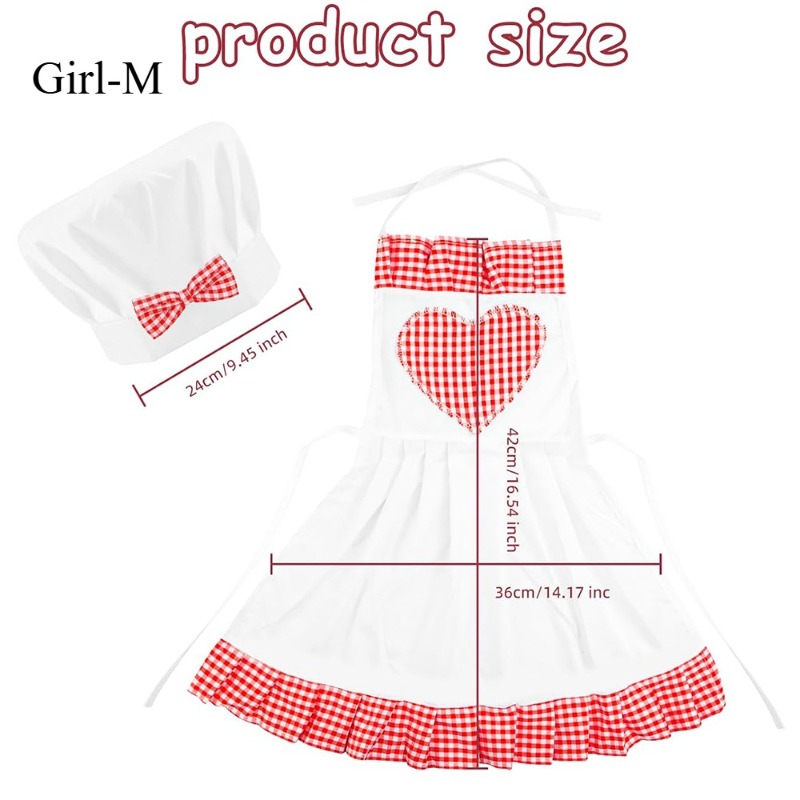 Red Gingham Baby Chef Costumes - đánh giá và giá Infant Photography Props Outfit