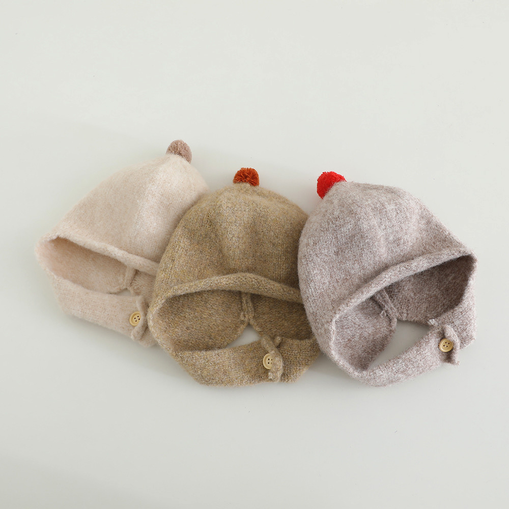 Winter Knitted Baby Earflap Ha - đánh giá và giá Infant Beanie Hat With Ears