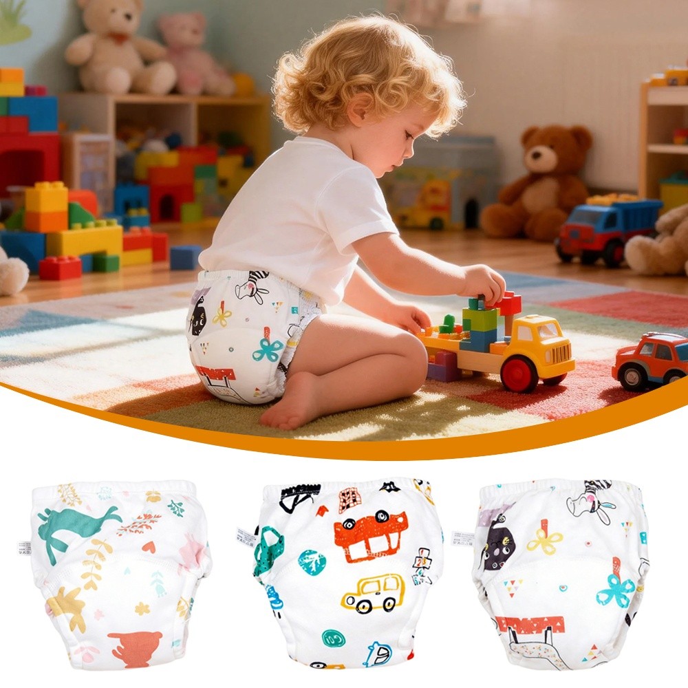 Comfortable Cotton Baby Traini - đánh giá và giá Toddler Training Pants Leak Proof