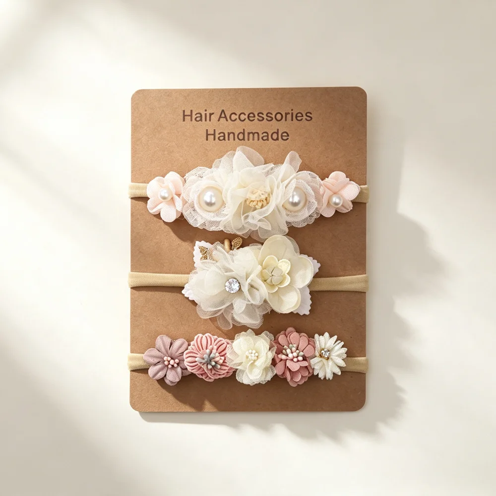 3pcs Baby Girl Elastic Headban - đánh giá và giá Baby Gear