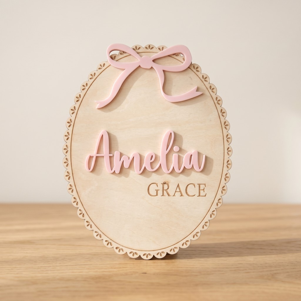 1Pc Custom Bow Lace Edge Baby  - đánh giá và giá Nursery