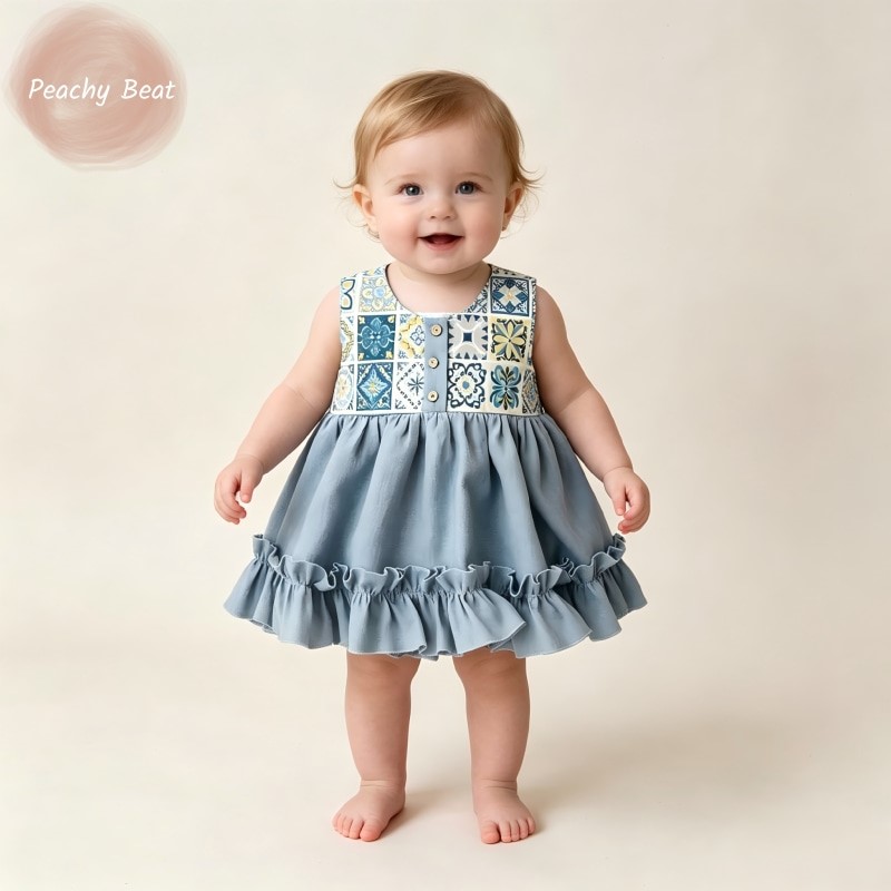 Fashion Newborn Baby Girl Boy  - đánh giá và giá Baby Summer Linen Sleeveless Jumpsuit