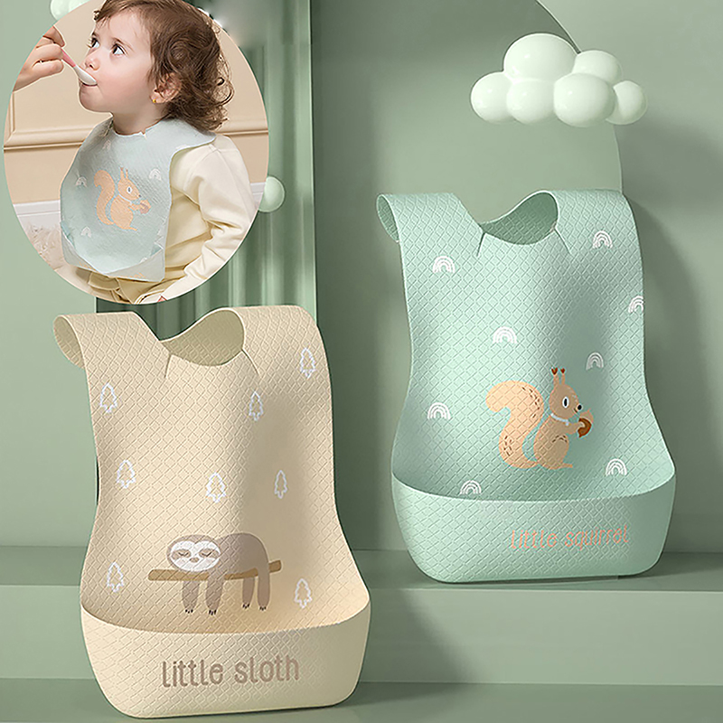 Waterproof Adjustable Food Fee - đánh giá và giá Waterproof Baby Bibs Silicone