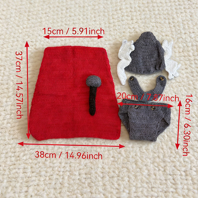 Newborn Photography Props Thor - đánh giá và giá Infant Photography Props Outfit